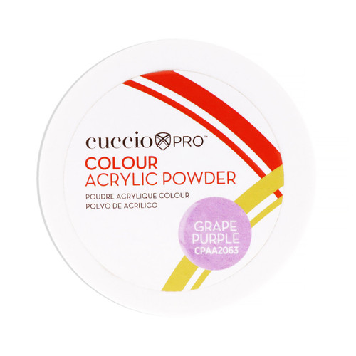 COLOR ACRYLIC POWDER GRAPE PURPLE 1.6 OZ
