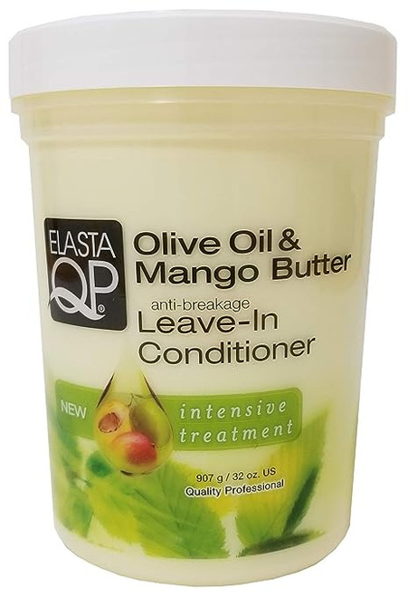 ELASTA QP OLIVE OIL & MANGO BUTTER LEAVE-IN CONDITIONER 32 OZ