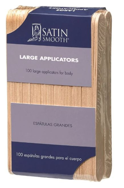 SATIN SMOOTH 100 LARGE APPLICATORS FOR BODY SATIN SMOOTH 100 LARGE APPLICATORS FOR BODY