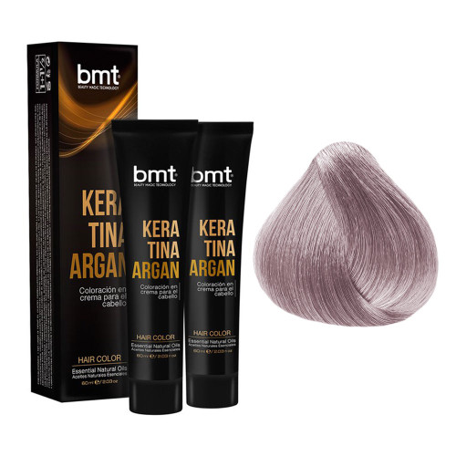 BMT TINTE KERATINA ARGAN 
RUBIO EXTRA CLARO IRIZADO 10.2