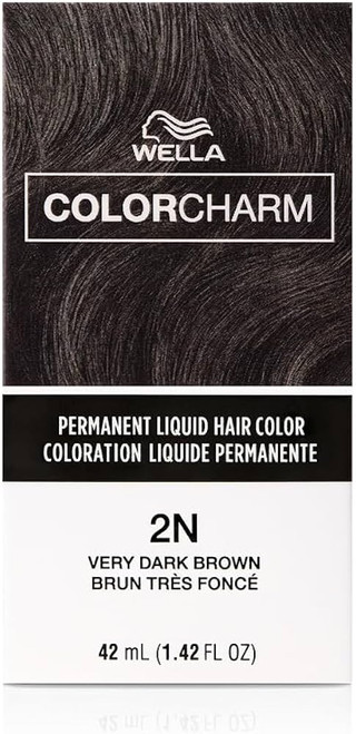 TINTE WELLA COLOR CHARM LIQUID VERY DARK BROWN #2N/211