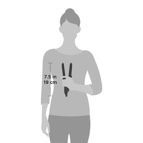 SHMEDIUM-PALM-SIZE PROFFESIONAL IRON BLACK