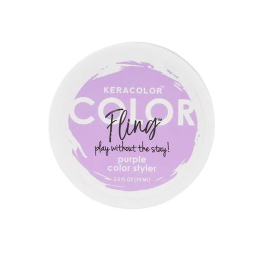 KERACOLOR COLOR FLING  PLAY WITHOUT THE STAY!  PURPLE COLOR STYLER STAN MODE VIOLET 3 OZ