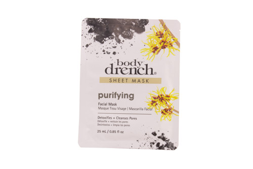 BODY DRENCHPURIFYING SHEET MASK 1 OZ BODY DRENCHPURIFYING SHEET MASK 1 OZ
