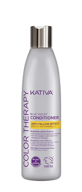 KATIVA COLOR THERAPHY ACONDICIONADOR EFECTO
ANTI AMARILLO 9 OZ KATIVA COLOR THERAPHY ACONDICIONADOR EFECTO
ANTI AMARILLO 9 OZ
