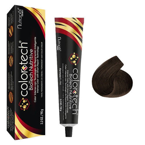 NUTRAPEL COLORTECH TINTE 4.0 CASTAÑO PROFUNDO 3.2 OZ NUTRAPEL COLORTECH TINTE 4.0 CASTAÑO PROFUNDO 3.2 OZ