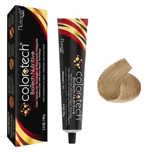 NUTRAPEL COLORTECH TINTE 9 RUBIO MUY CLARO 3.2 OZ