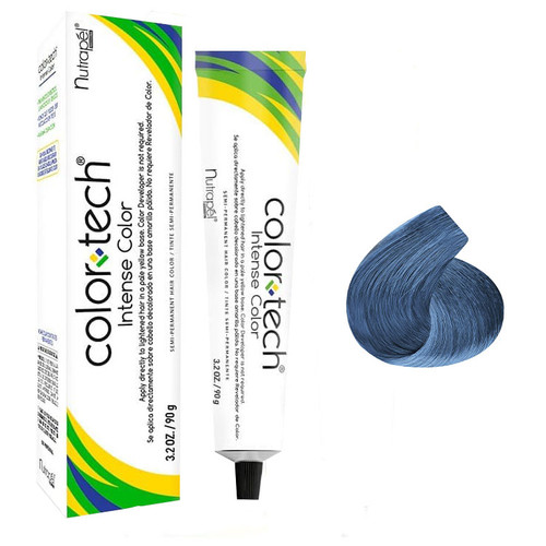 NUTRAPEL COLORTECH TINTE TURQUESA 3.2 OZ