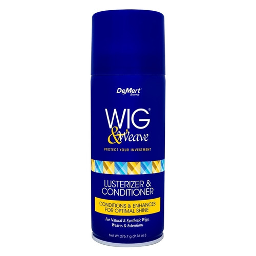 DEMERT WIG & WEAVE LUSTERIZER Y CONDITIONER CONDITIONS & ENHANCES FOR OPTIMAL SHINE 8OZ
