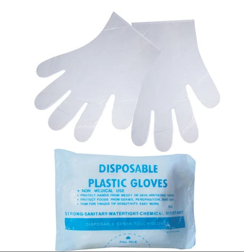 GUANTES TRANSPARENTES B/100