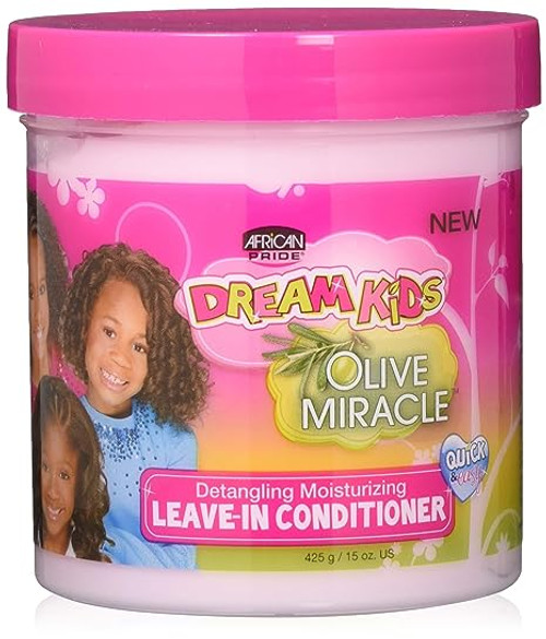 DAFRICAN PRIDE DREAM KIDS OLIVE MIRACLE LEAVE IN DEEP CONDITIONER 15 OZ