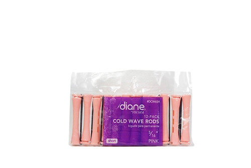 DIANE FROMM COLD WAVE RODS SHORT PINK #DCW6SH PQTE 12