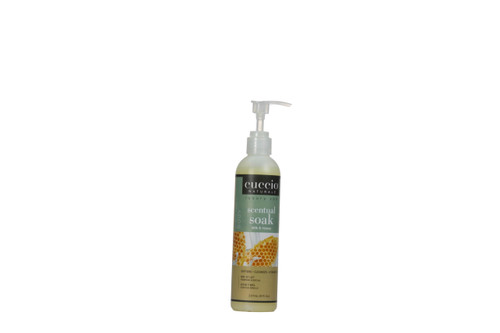 CUCCIO NATURALE LUXURY SPA SCENTUAL SOAK MILK & HONEY SOFTENS CLEANSES HYDRATES 8 OZ CUCCIO NATURALE LUXURY SPA SCENTUAL SOAK MILK & HONEY SOFTENS CLEANSES HYDRATES 8 OZ