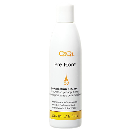 GIGI PRE-HON PRE-EPILATION CLEANSER 8 OZ GIGI PRE-HON PRE-EPILATION CLEANSER 8 OZ