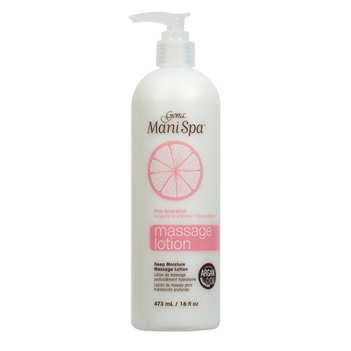 GENA MANI SPA DEEP MOISTURE MASSAGE LOTION PINK GRAPEFRUIT 16 OZ