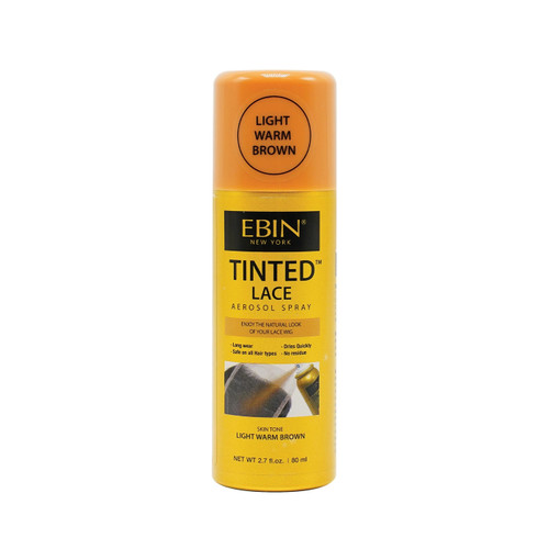 EBIN TINTED SPRAY LACE WARM BROWN EBIN TINTED SPRAY LACE WARM BROWN