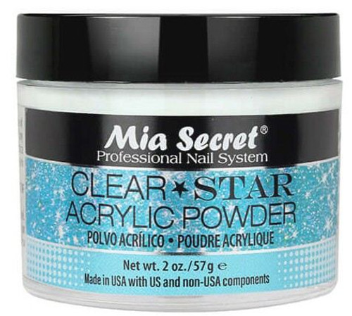 MIA SECRET CLEAR STAR ACRYLIC POWDER PL430C