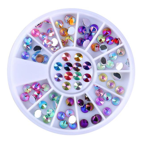 RUEDA RHINESTONE COLORES AB