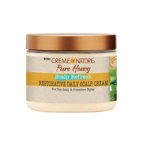 CREAM OF NATURE PURE HONEY SCALP REFRESH RESTOREACTIVE DAILY SCALP CREAM