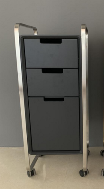 TROLLEY MADETA METAL T20 BLACK