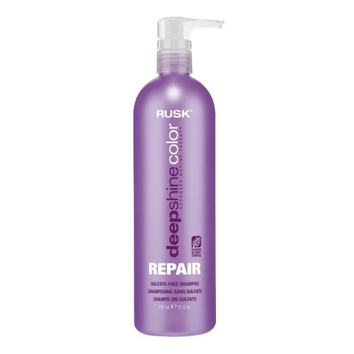 RUSK DEEPSHINE COLOR REPAIR SULFATE-FREE SHAMPOO 25OZ RUSK DEEPSHINE COLOR REPAIR SULFATE-FREE SHAMPOO 25OZ