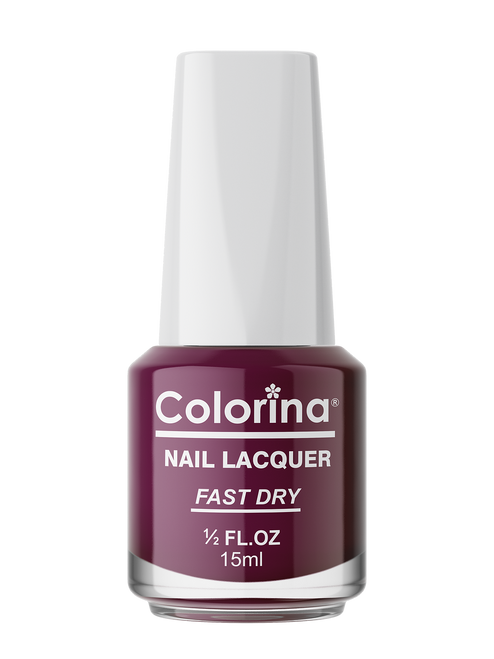 COLORINA NAIL LACQUER FAST DRY #17 BURGANDY COLORINA NAIL LACQUER FAST DRY #17 BURGANDY