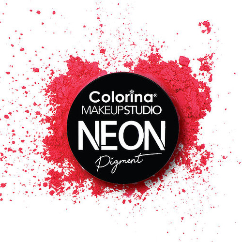 COLORINA MAKEUP STUDIO NEON PIGMENT COLLECTION RED