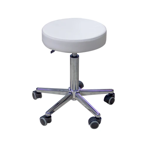 STOOL ESTETICA  BLANCO