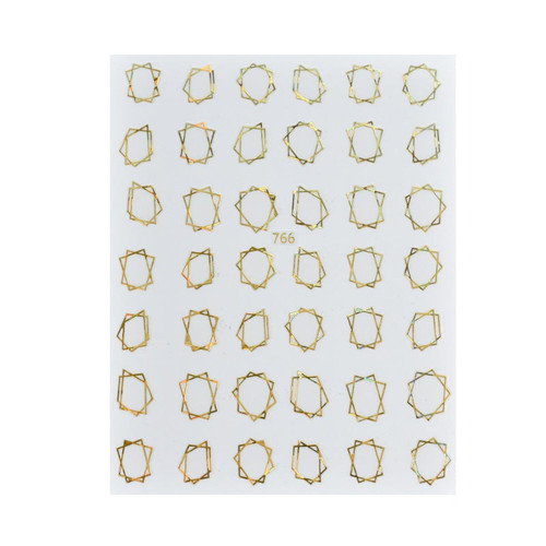 CALCOMANIA PARA LAS UÑAS CON DISEÑO DE CIRCULO