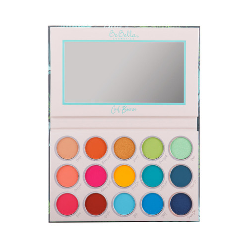 BEBELLA EYESHADOW COOL BREEZE 15 COLORS