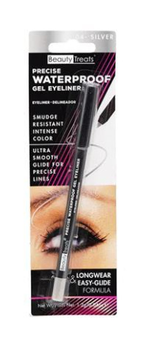 BEAUTY TREATS PRECISE WATERPROOF GEL EYELINER SILVER