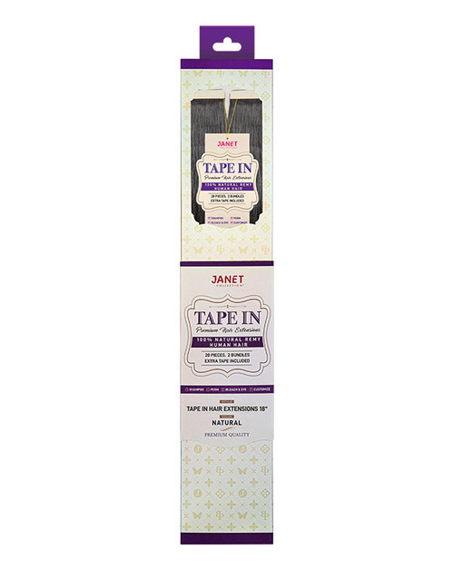 EXTENSION HAIR TAPE 18" GOLDEN BLONDE