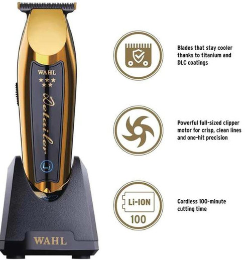 5 STAR GOLD CORDLESS DETAILER LI TRIMMER #8171-700 5 STAR GOLD CORDLESS DETAILER LI TRIMMER #8171-700