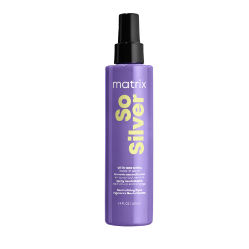 MATRIX SO SILVER ALL-IN-ONE TONING LEAVE-IN SPRAY 200 ML
