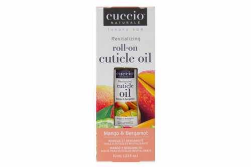 CUCCIO CUTICLE OIL ROLL-ON MANGO & BERGAMOT 10ML