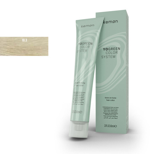 YO GREEN #10.3 GOLDEN PLATINUM BLONDE