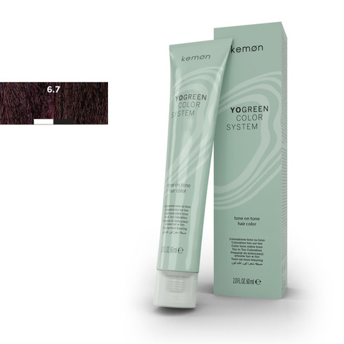 YO GREEN #6.7 DARK VIOLET BLONDE YO GREEN #6.7 DARK VIOLET BLONDE