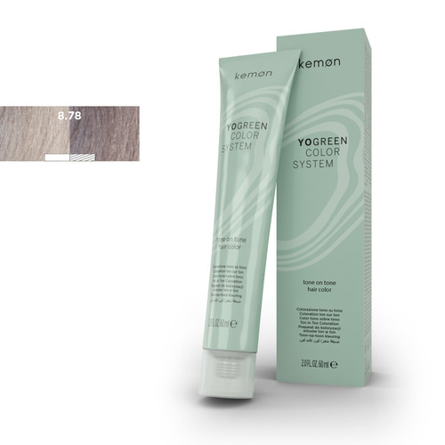 YO GREEN #8.78 DARK PEARL VIOLET BROWN