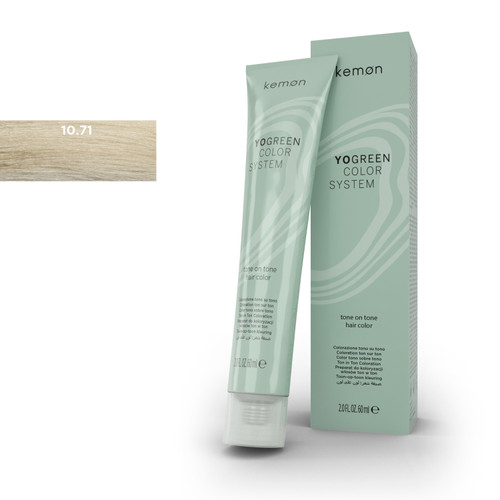 YO GREEN #10.71 PLATINUM VIOLET ASH BLONDE