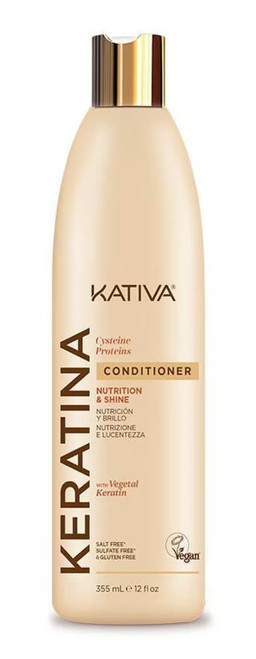 KATIVA KERATINA CYSTEIN PROTEINS CONDITIONER 355ML KATIVA KERATINA CYSTEIN PROTEINS CONDITIONER 355ML