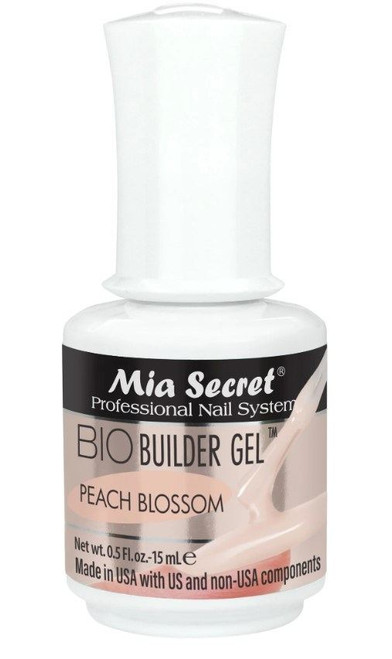 MIA SECRET BIOBUILDER COVER PEACH BLOSSOM BUILDER GEL 0.5OZ (BG-75)