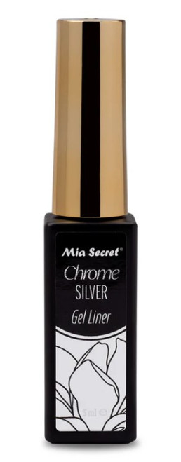 MIA SECRET CHROME GEL LINER SILVER 5ML
