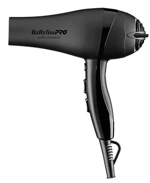 BABYLISS BLOWER NANO TITANIUM BLACK & BLUE