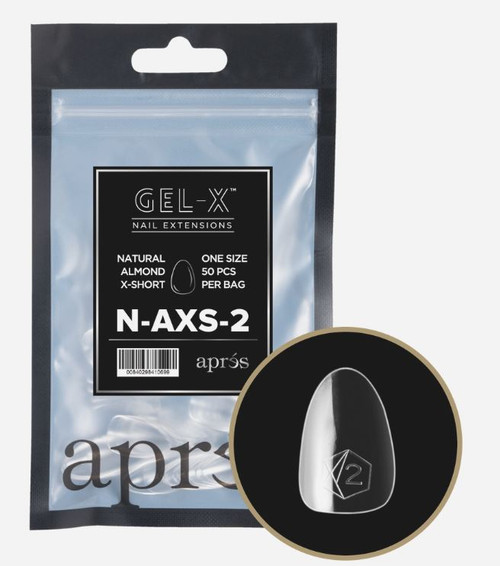 GEL-X NATURAL ALMOND EXTRA SHORT REFILL #2