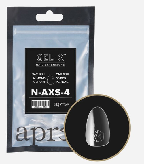 GEL-X NATURAL ALMOND EXTRA SHORT REFILL #4 GEL-X NATURAL ALMOND EXTRA SHORT REFILL #4
