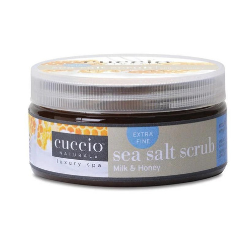 CUCCIO SEA SALT FINE MILK & HONEY 8 OZ
