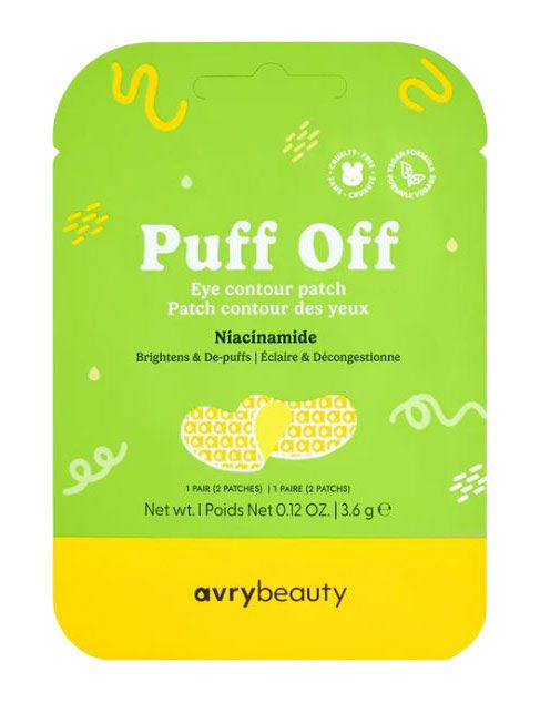 AVRY PUFF OFF EYE CONTOUR PATCH  NIACINAMIDE SOBRE