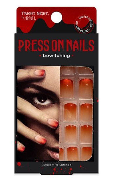 FRIGHT NIGHT BEWITCHING 24PK NAILS FRIGHT NIGHT BEWITCHING 24PK NAILS