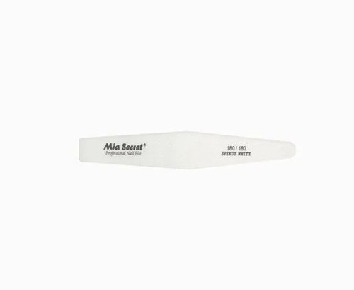 MIA SECRET WHITE CURVED NAIL FILE 180/180