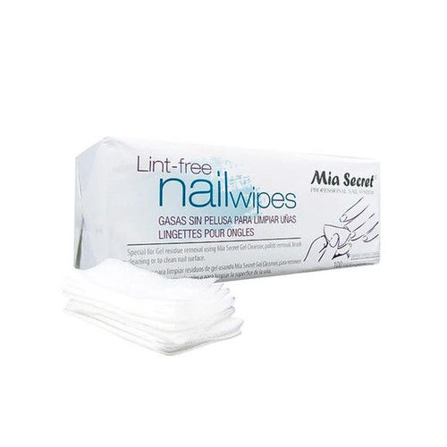 MIA SECRET LINT-FREE NAIL WIPES PK/100
